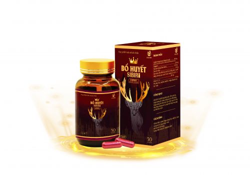 King blood - Bổ huyết Sibiri (Lọ 30 viên)