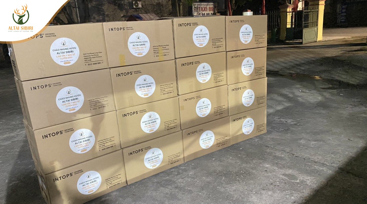 vận chuyển cháo nhung hươu